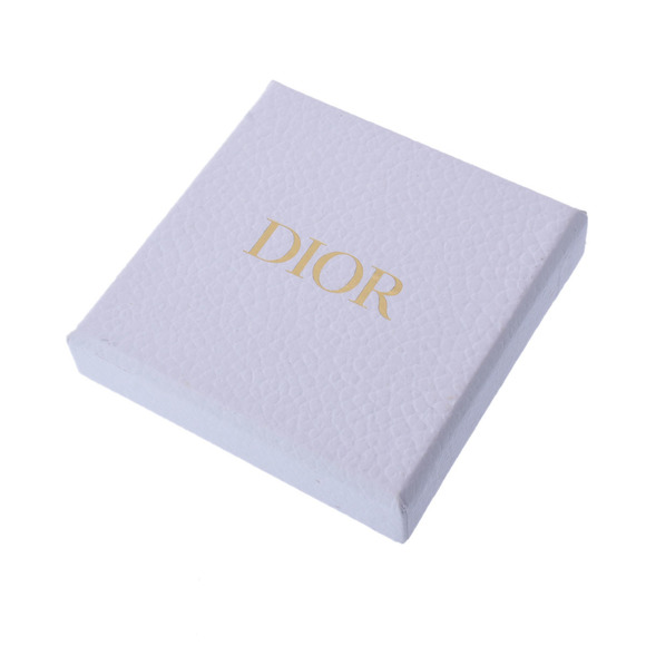 Dior PETIT CD Gold White Resin Pearl Earrings - Picture 7 of 7